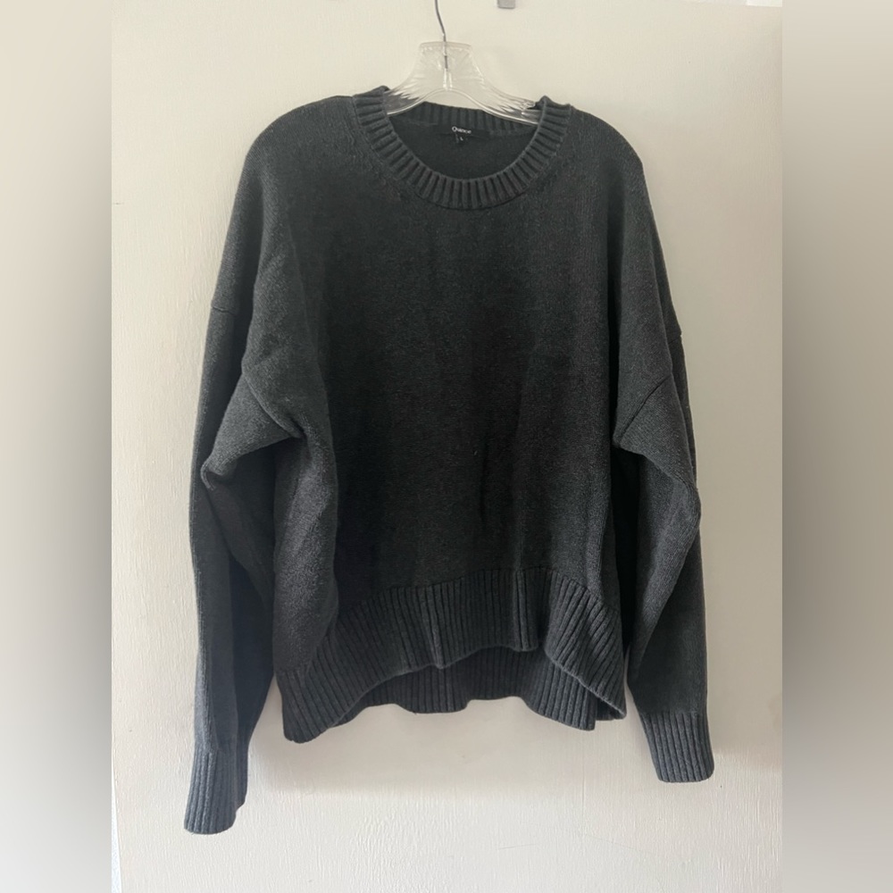 Quince fisherman sweater women’s size large